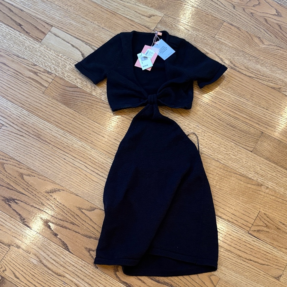 Cult Gaia Black Dress